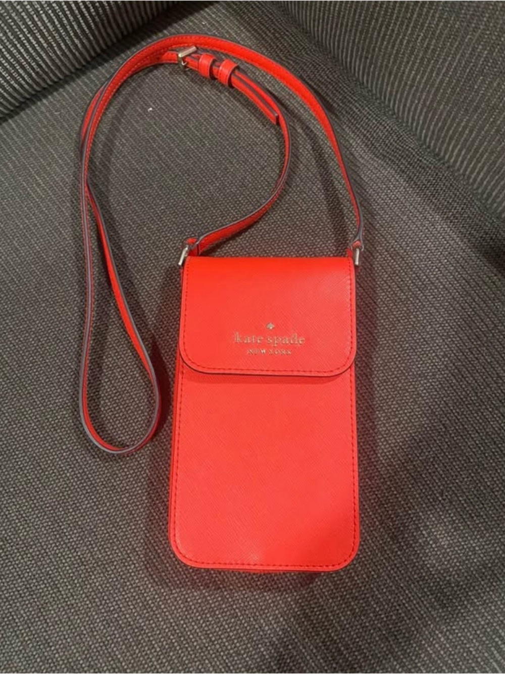 kate spade Red Crossbody Phone Pouch
